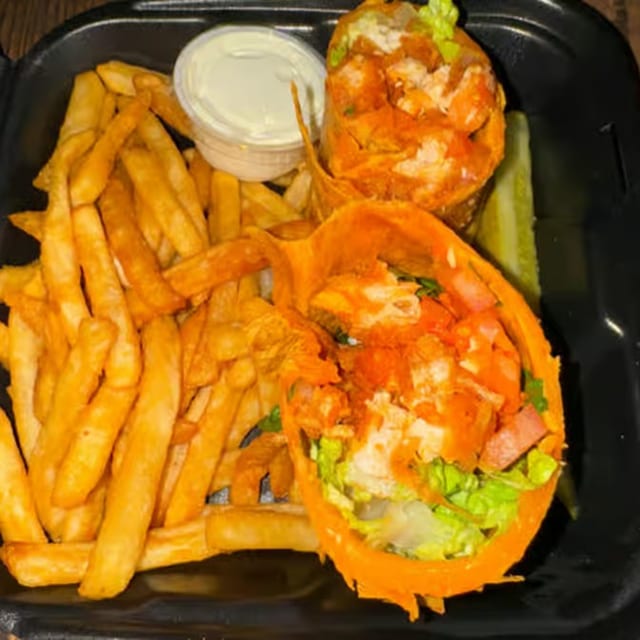Buffalo Chicken Wrap.