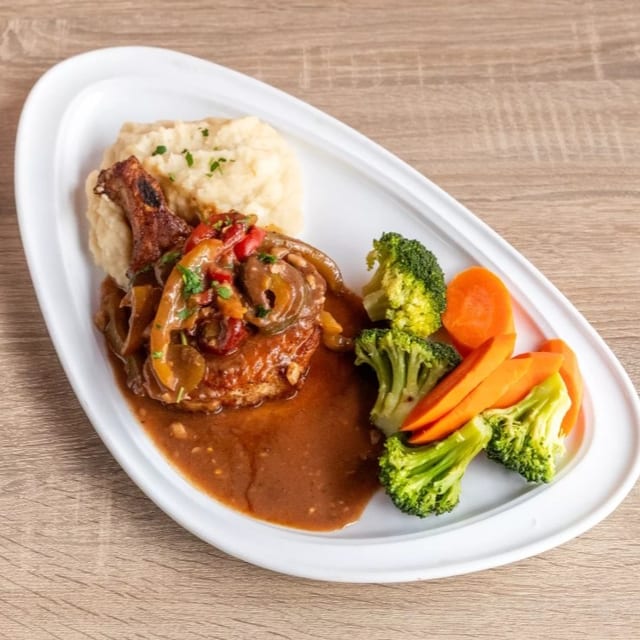 Pork Chop Picante.